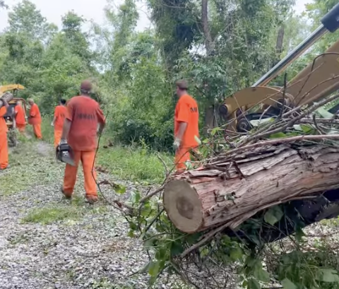 Mack Alford Correctional Center inmates at work